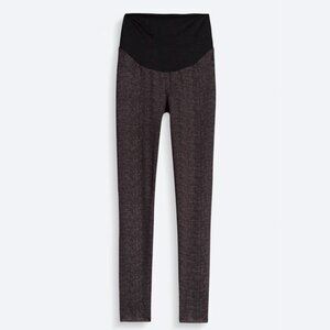 Liverpool Hanna Maternity Tweed Skinny Pant Grey 12/31